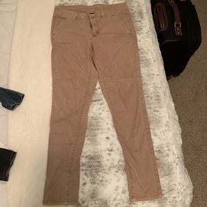 American eagle khaki jeggings